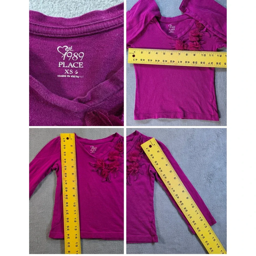 The Children's Place Toddler Fall Outfit Bundle Dress Leggings & Top 4T/4 Girls